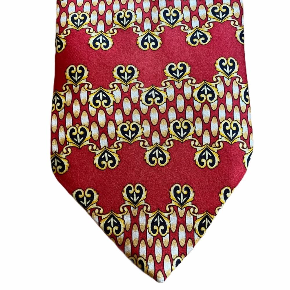 Laurant Benon Paris 100% Silk Decorative Tie